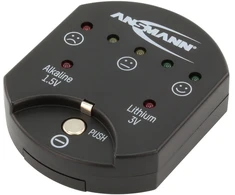 Ansmann Ansmann Coin cell tester, CR1620, Alkaline, Lithium, Juodas