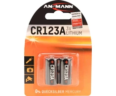 Ansmann Baterija CR123a 2 vnt.