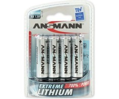 Ansmann Ekstremalus Akumuliatorius AA / R6 4 vnt.