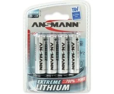 Ansmann Ekstremalus Akumuliatorius AA / R6 4 vnt.