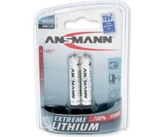 Ansmann Ekstremalus AAA / R03 Baterija 2 vnt.