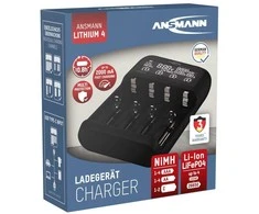 Ansmann ANS 1001-0122 LCD stalinis įkroviklis ličio jonų NiMH ir LiFePO4 akumuliatoriams