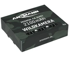 Ansmann Mignon AA Įkraunamosios baterijos – 2100 mAh – 4 vnt. pakuotė – NiMH – MaxE technologija