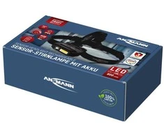 ANSMANN HD800RS priekinis žibintas, 800 lm, 10 val. veikimo laikas, įkraunamas per USB-C
