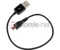 Ansmann USB-A – microUSB USB kabelis juodas (usbtomicrousb20)