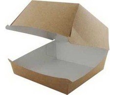 Antalis Pudełko na burgera ruda/balta 120x120x80mm 240szt/pak - (240 vnt.)