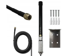 Qoltec 4G LTE antena 15dBi išorinė SMA fibra