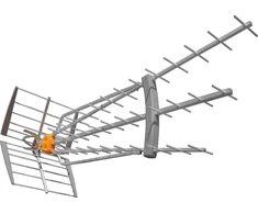 „Televes DAT BOSS T-Force LR“ kryptinė antena, ref. 149721
