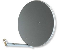 Palydovinė antena Schwaiger Aliuminio palydovinė antena Classic-Line 860 85x90cm - antracito spalva: RAL 7011 790611