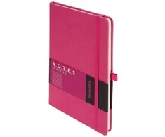 Antra Notes Memofix A5 grotelės rožinė