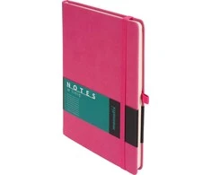 Antra Notes Memofix A5 linija rožinė
