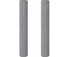 Neslystantys dažytojo fliso audiniai, 2 vnt., 10 m, 180 g/m², pilki