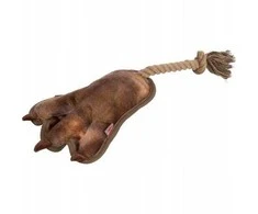 �apa na lince, žaislas, šuniui, pliušinis, 35 cm