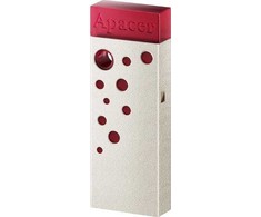 „Apacer“ USB atmintinė, USB USB 3.2 Gen1, 128 GB, AH15J, rausvai raudona, AP128GAH15JR-1, USB A, atsparus dulkėms, atsparus vandeniui