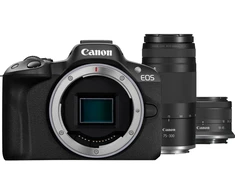 Canon EOS R50 + RF-S 18-45mm + RF 75-300mm