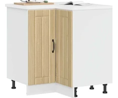 virtuvės kampinė spintelė "Lucca" Sonoma Oak Engineered Wood
