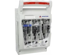 Apator Saugiklio jungiklis 160A RBK 00 W /tilto gnybtai 4-50mm2/ 63-823333-141