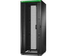 APC EASY RACK 800mm/42U/1000mm SU STOGU,ŠONINIU PLOKŠTU,RATURIAIS,KOJĖJAIS IR 4 KRONKLIAIS, BE APAČIO, Juodas