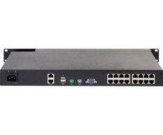 APC KVM 2G, skaitmeninis / IP, 1 nuotolinis / 1 vietinis vartotojas, 16 prievadų su virtualia laikmena – FIPS 140-2