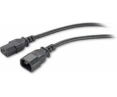 APC maitinimo laido jungiklio maitinimo laido rinkinys (5 vnt.), C13–C14, 0,6 m (AP9890)