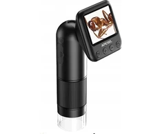 Apexel Mikroskop Skaitmeninis 400-800x + Ekran Lcd 2" / Filmy Zdjęcia Hd 720p / Ms008
