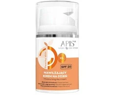 Activeshop Drėkinamasis dieninis veido kremas SPF20 APIS Peachy Skin 50 ml
