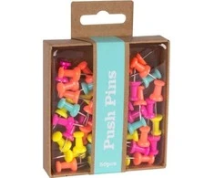 Apli Pins statinės Fluor Collection 50vnt MIX