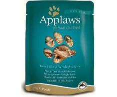 Applaws – Šlapio kačių maisto 70 g maišelis – Tunas ir ančiuviai (178-006)