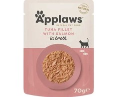 Applaws - Tuno filė su lašiša sultinyje - 70g