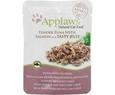 Applaws – Šlapias kačių maistas 70 g Želė maišelis – Tuno lašiša (178-278)