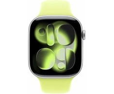 Apple 46mm Neon Geltona Sport Band - M/L