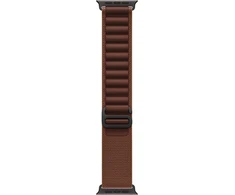 Apple Watch 49 mm bordinės spalvos Alpine kilpa – didelė – juodas titano apdaila – MKF24ZM/A