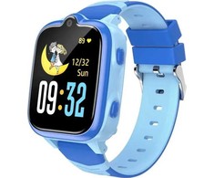 Blackview Z10, Vaikiškas išmanusis laikrodis, Mėlyna, 1,83 colio IP67 Atsparus vandeniui GPS Tracker 4G Vaizdo skambučiai, Vietos sekimas, GPS+LBS+WiFi, SIM kortelės lizdas, 4G Nano SIM, 680mAh baterija, Iki 2 dienų budėjimo režimas, Skambutis 1GB RAM, 8GB RAM OS+