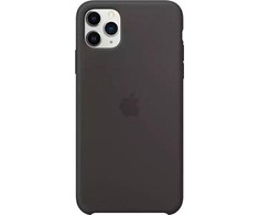 Dėklas Apple MX002ZE/A Apple iPhone 11 Pro Max juodos spalvos Kryt pro Silikoninis dėklas