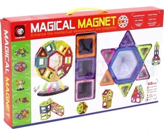 None Nežinomas Konstruktorius Xinbida Magical Magnet, 52 vnt.