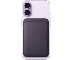 Dėklas Apple iPhone FineWoven piniginė su MagSafe sąsaja – Violetinė vidurnakčio spalva
