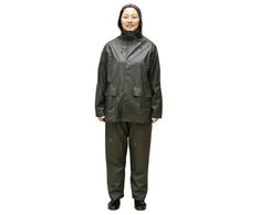 Haushalt Striukė vyriška Apple PU RAIN SET WS2U00G SIZE 3XL OLIVE Žalias