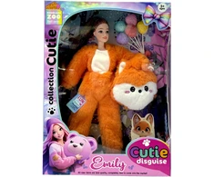 Apple Nežinomas Lėlė Emily With Fox Costume QJ201A, 32 cm