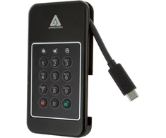 Kietasis diskas Dysk zewnętrzny SSD Apricorn Aegis NVX 2TB Juodas