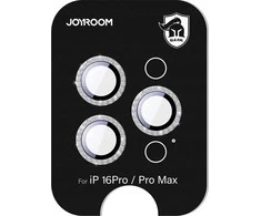 Joyroom JR-MFY0263 Glass Screen Protector Apple iPhone 16 Pro/16 Pro Max kameros apsauga – Brown