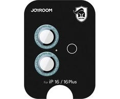Joyroom JR-MSF0301 protective glass Apple iPhone 16/16 Plus kameros apsauga – žalias