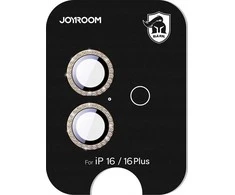Joyroom JR-MSF0306 Glass Screen Protector Apple iPhone 16 Pro/16 Pro Max kameros apsauga – Brown