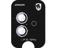 Joyroom JR-MSJ0271 protective glass Apple iPhone 16/16 Plus kameros apsauga – juodas