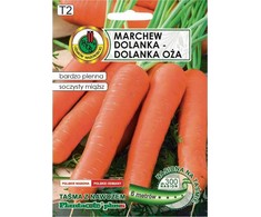 Edible Carrot Dolanka PNOS Seeds on Tape, 6m Tape