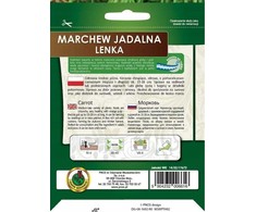Edible Carrot Lenka PNOS Seeds on Tape, 6m Roll