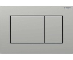 115.660.JQ.1 / GEBERIT / SIGMA01 / PRIEKINIS UŽVEDIMO MYGTUKAS, MATINIS CHROMAS, LENGVAI VALOMAS, STAČIAKAMPIS /