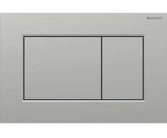 115.660.JQ.1 / GEBERIT / SIGMA01 / PRIEKINIS UŽVEDIMO MYGTUKAS, MATINIS CHROMAS, LENGVAI VALOMAS, STAČIAKAMPIS /