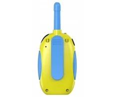 Aptel Rinkinys 2x Radijo ryšio nešiojamoji stotelė Walkie Talkie 3 km 16 kanalų KiddoBoo / Geltona