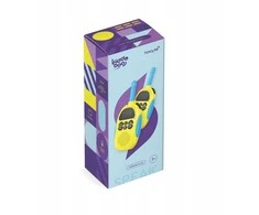 Aptel Rinkinys 2x Radijo ryšio nešiojamoji stotelė Walkie Talkie 3 km 16 kanalų KiddoBoo / Geltona