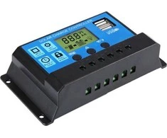 50-295# Oem Saulės Baterijų Valdiklis 12/24V 30A 2x USB